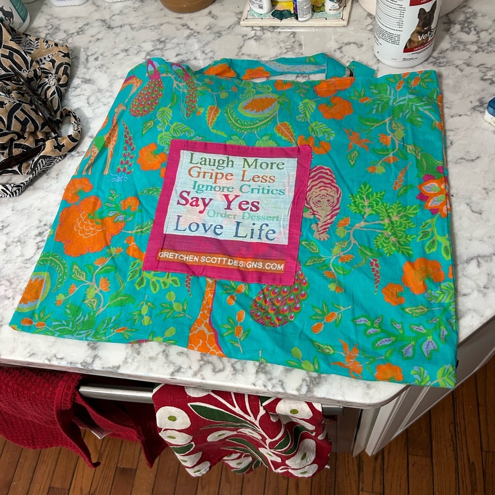 Gretchen Scott Designs Colorful Tote Bag